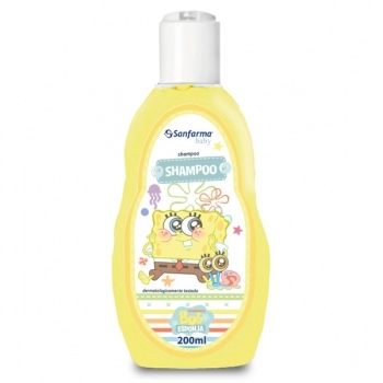 SHAMPOO 200ML BOB ESPONJA BABY