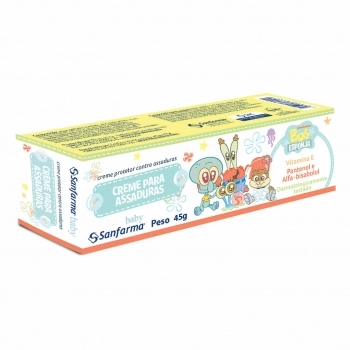 CREME DE ASSADURAS 45G BOB ESPONJA BABY