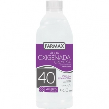AGUA OXIGENADA 40VOL 900ML CREMOSA FARMAX