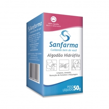 ALGODAO HIDROFILO 50G CX SANCARE