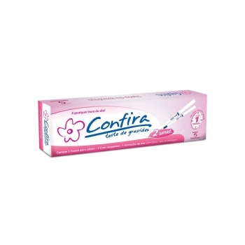 TESTE GRAVIDEZ CONFIRA C/2UN