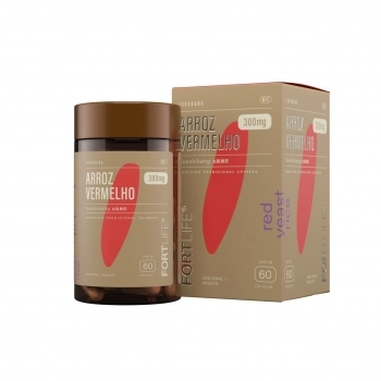 ARROZ VERMELHO MG C/CAPS FORTLIFE