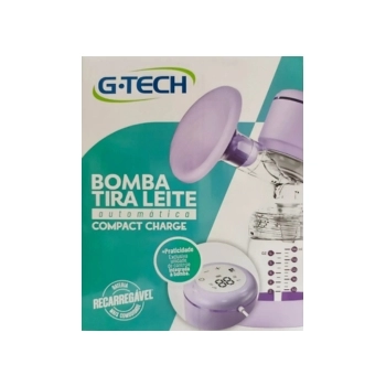 BOMBA TIRA LEITE AUTOMATICA COMPACT CHARGE G-TECH