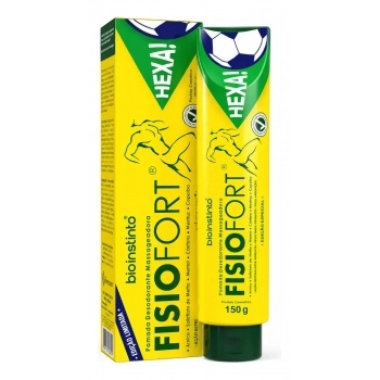 POMADA MASSAGEADORA FISIOFORT HEXA 150G