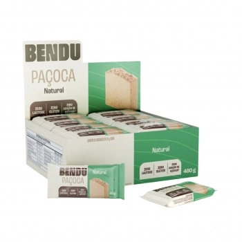 PAÇOCA NATURAL DISPLAY C/24X20G BENDU