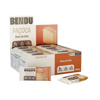 PAÇOCA DOCE DE LEITE DISPLAY C/24X20G BENDU