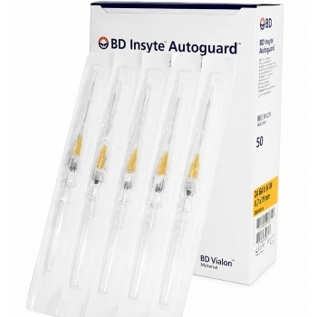 CATETER INSYTE AUTOGUARD 22G BD