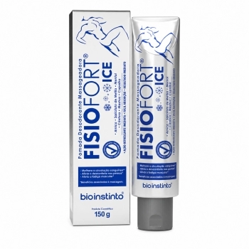 POMADA MASSAGEADORA FISIOFORT ICE 150G