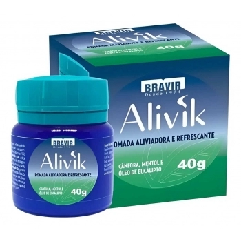 ALIVIK POMADA ALIVIADORA 40G BRAVIR