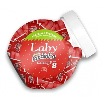 LABY AZEDINHA FPS8 MORANGO PUSH PULL 3,5G POTE C/30 BRAVIR