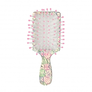 ESCOVA DE CABELO MINI RAQUETE P/ BOLSA MARCO BONI