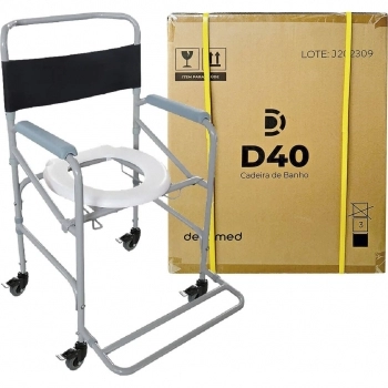 CADEIRA DE BANHO D40 120KG DELLAMED