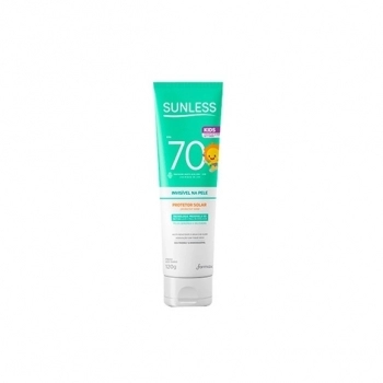 PROTETOR SOLAR FPS70 KIDS INVISIVEL 120G SUNLESS