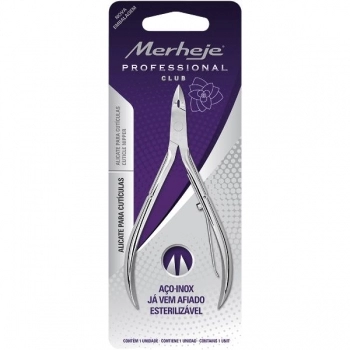 ALICATE CUTICULA PROFISSIONAL INOX 225 MERHEJE