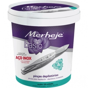 PINÇA DEPILATORIA BASIC POTE MERHEJE