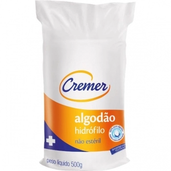 ALGODAO HIDROFILO ROLO 500G CREMER