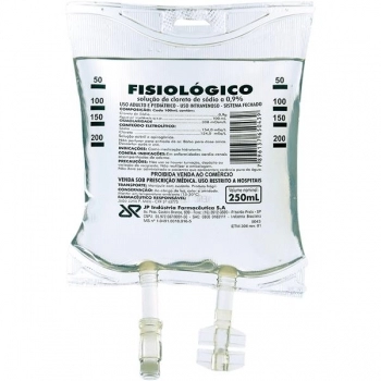SOL.FISIOLOGICO 0,9% INJ.250ML BOLSA JP