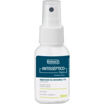 ANTISSEPTICO CLOREXIDINA 1% 30ML FARMAX