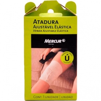 ATADURA ELASTICA AJUSTAVEL 10X120CM MERCUR