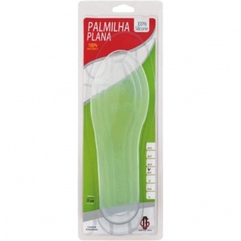 PALMILHA SILICONE PLANA 43/44 PAR