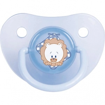 CHUPETA N°2 FILHOTES CRISTAL SIL ORTO AZUL PETITA