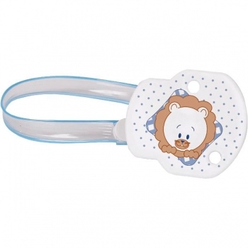 PRENDEDOR CHUPETA FILHOTES AZUL PETITA