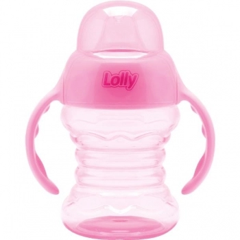 COPO CLEAN C/BICO SILICONE 150ML ROSA LOLLY