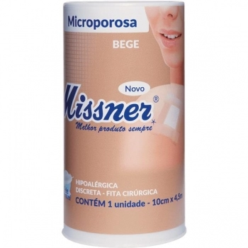 FITA MICROPOROSA BEGE 10CMX4,5M MISSNER