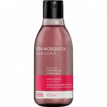 OLEO CAPILAR/CORPORAL ROSA MOSQUETA 100ML FARMAX