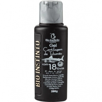 GEL P/MASSAGEM CARTILAGEM DE TUBARAO FRASCO 200G