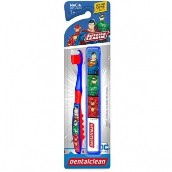 ESCOVA DENTAL INF C/ESTOJO LIGA DA JUSTIÇA MACIA