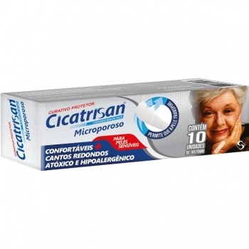CURATIVO MICROPOROSO C/10 CICATRISAN