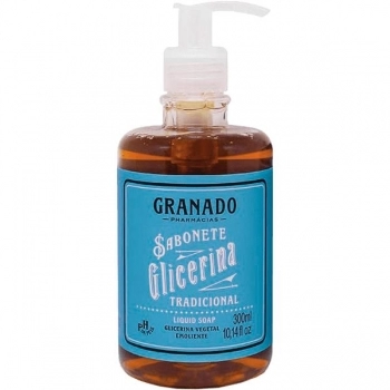 SABONETE LIQUIDO GLICERINA 300ML GRANADO