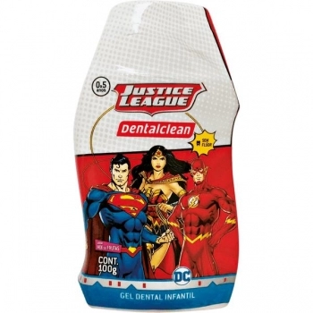 GEL DENTAL INF S/FLUOR LIGA DA JUSTIÇA 100G