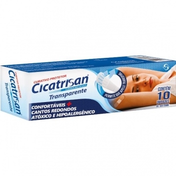CURATIVO TRANSPARENTE C/10 CICATRISAN