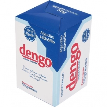 ALGODAO HIDROFILO CAIXA 50G DENGO MELHORMED