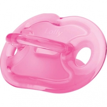 CHUPETA N°1 100% SILICONE ORTO ROSA LOLLY