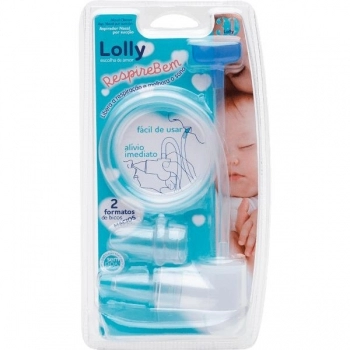 RESPIREBEM SUGADOR NASAL LOLLY