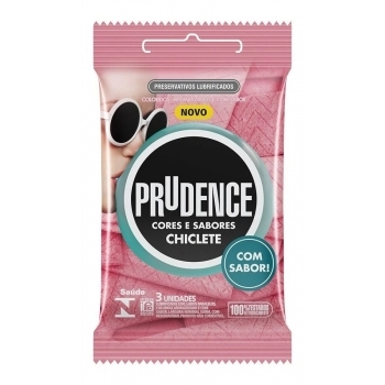 PRUDENCE PRESERVATIVOS CHICLETE C/3