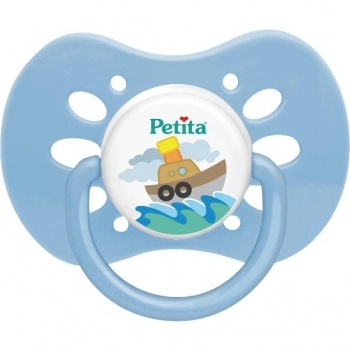 CHUPETA N°1 PETITA SIL RED AZUL